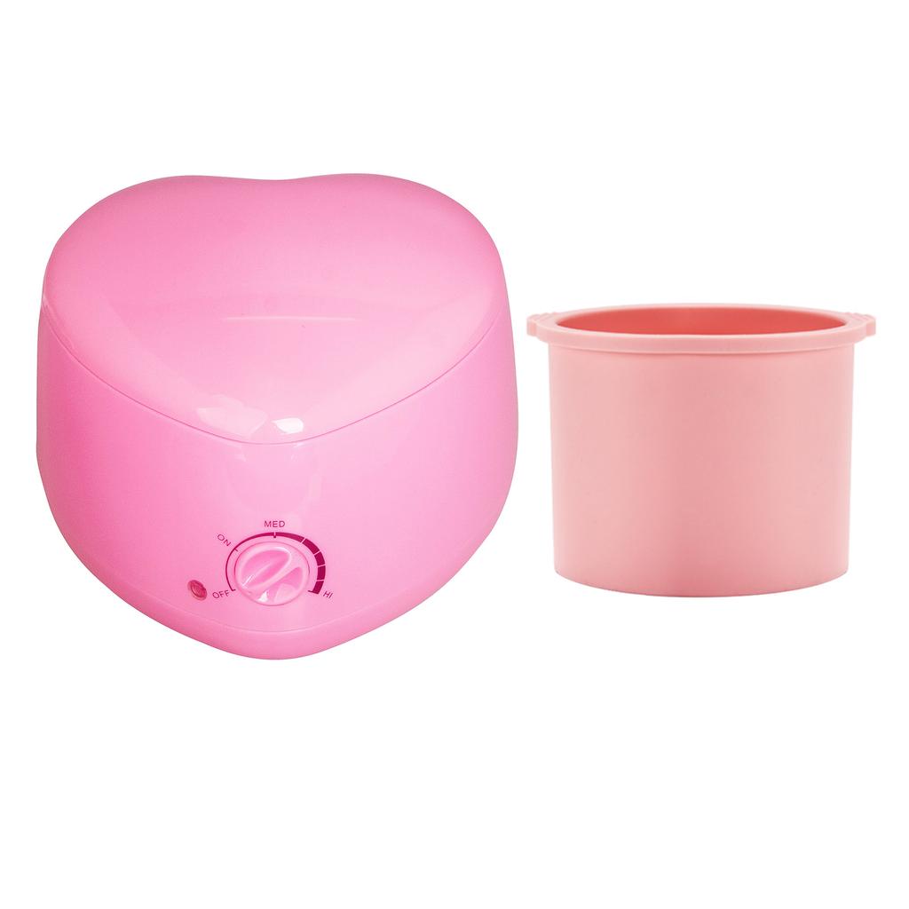 200ml Mini Hot Waxer Hair Removal Waxer Hand Wax Melter with Silicone Inner Pot