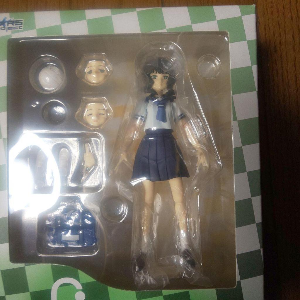 [USED] Figma SP-034 Takanashi Yomi (uniform Ver.) Black Rock Shooter