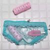Mesh Briefs Shape Cosmetic Bag Clear Makeup Storage Pouch Creative Mesh Toiletry Bag  Jewelry