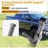Exhaust Bracket Fit for 2019-2024 Ram 1500 5.7L 6.2L, Replace 68275662AB Muffler Hanger Assembly Rear Left Driver Side (Left Driver Side)