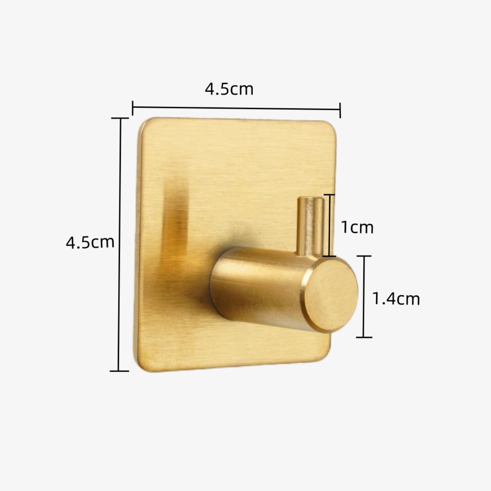 

Полка для полотенец Ванная комната Без сверления Штанга для подвешивания полотенец Крючок для одежды One Size