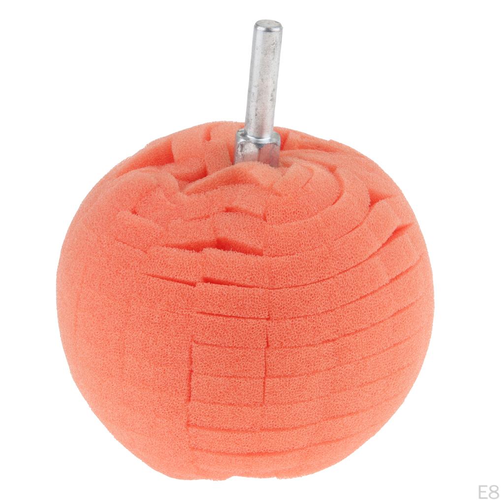 Car Buffing Pads Sponge Ing Wheel for Sanding Er Buffer Wash Cleaning