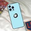 Penguin Phone Case For iPhone 16 15 14 12 11 13 17 Pro Max 15 16 Plus 13 Mini 16e 17 Air Funda Cover