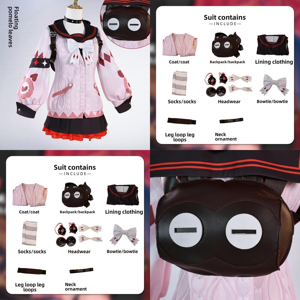 Zenless Zone Zero Ukinami Yuzuha Cosplay Costume With Polyester Fabric For Anime Role Play Summer 2024