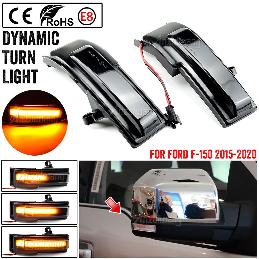 LED Sequential Turn Signal Light for Ford Raptor F150 (2015-2020) Rearview Mirror