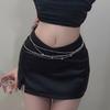 Sexy Multi Layer Chain Belly Belt Waist Chain Women Summer Beach Bikinis Festival Accessories Body Chain Zircon Accessories