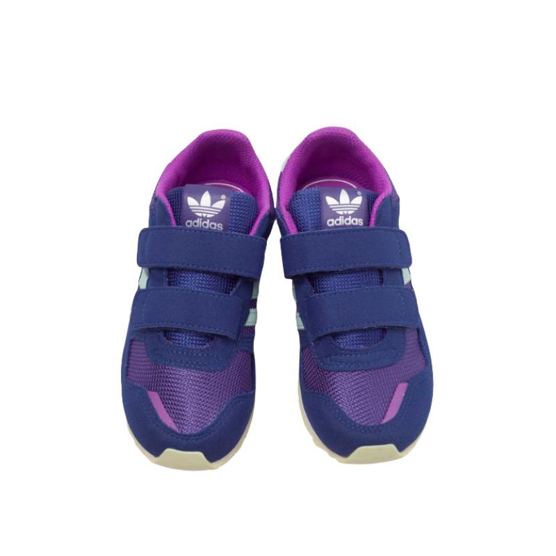 Adidas Originals ZX 700 Trendy Fashion Slip Resistant Durable Low Top Walker Shoes Baby Shoes Blue S76248