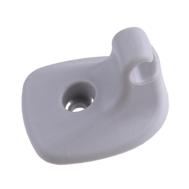 Grey Car Front Sun Visor Support Clip 1GW25DX9AA Fit for Chrysler 200 Dodge Avenger 2011 2012 2013 2014 Plastic