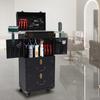 Promotion: Beauty Salon Trolley Rolling Storage Cabinet with Lockable Drawers and 4 Wheels