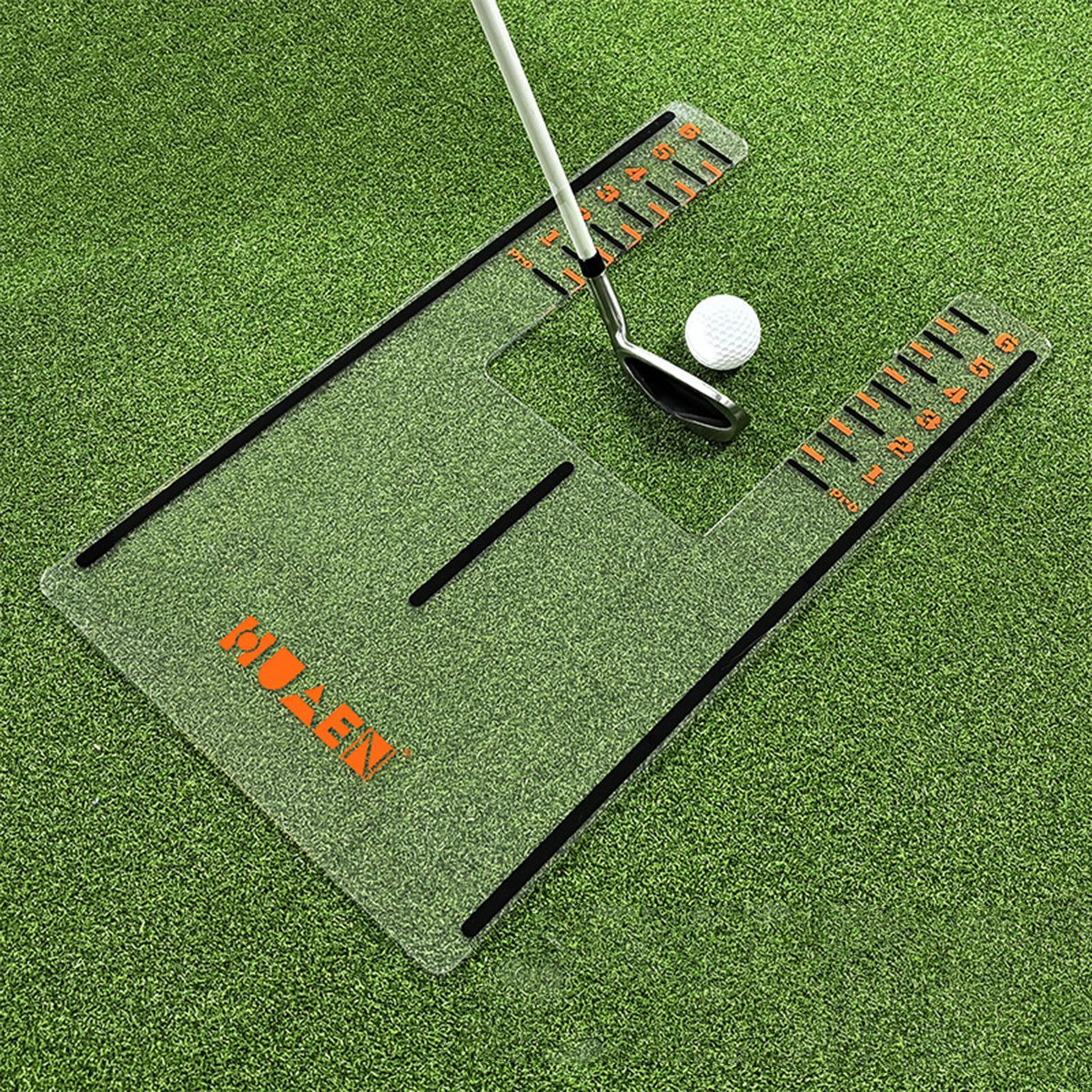 

Зеркало для гольфа, тренировочные принадлежности для начинающих, для мужчин и женщин, игры, практика, повышение точности