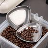 Kaffeebohnen-Messbecher Edelstahl-Messbehälter Messschale Kaffeebohnen-Messbehälter
