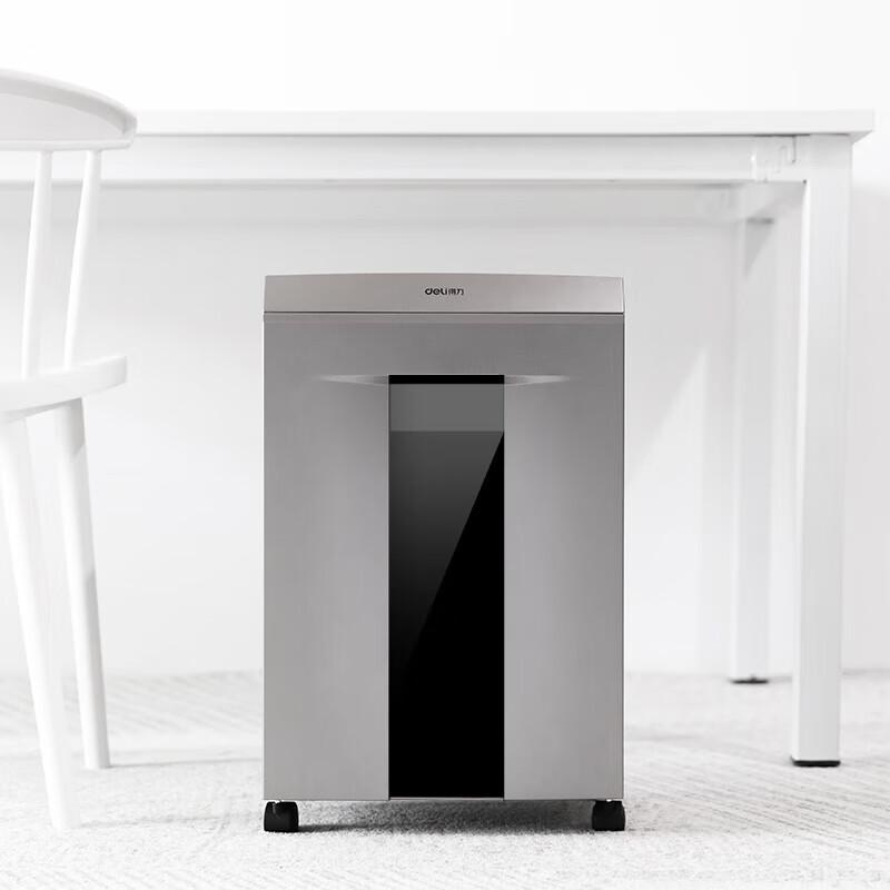 Deli 9958 Commercial 10-Sheet Cross-Cut Paper Shredder