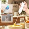 Handheld Electric Milk Frother Automatic Rotary Whisk Cappuccino Coffee Cream Whisk Foam Mixer Kitchen Mixer Egg Beater