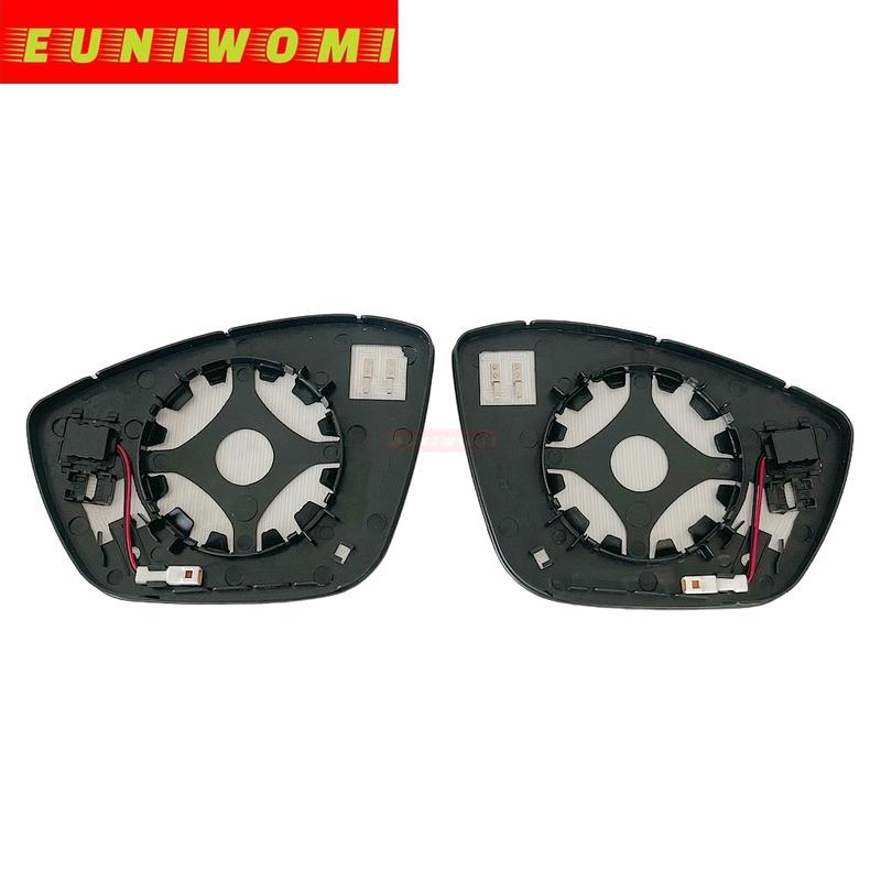 Auto Side Door Heated Convex Rearview Car Mirror Glass With Blind Spot For CITROEN C3III C4 CACTUS OPEL CORSA F PEUGEOT 208 2008