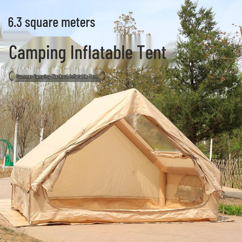 6.3 Sq M Portable Rainproof Folding Camping Tent Cabin