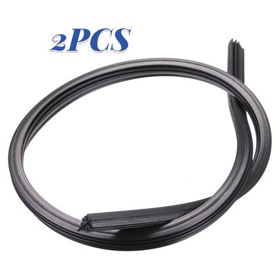 1/2 Pièces Voiture Bus Caoutchouc Sans Cadre Essuie-Glace Lame Universel Coupe À Taille Accessoires de Voiture Pour essuie-glaces sans os
