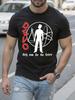 Devo Official Band - Duty Now for The Future Graphic Tee - Black with Red/White Print T-shirt