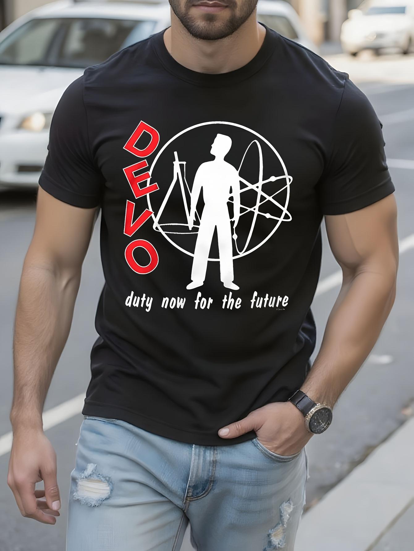 Devo Official Band Tshirt Duty Now for The Future Graphic... XXXXL