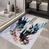Game Albedo Cute Girl Overlord Anime Hallway Carpet Washable Non-Slip Living Room Sofa Chairs Area Mat Kitchen Doormat Area Rug