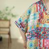 DIMANAF New 2026 Women Plus Size Summer Casual Maxi Long Dress Cotton Loose Oversize Floral Print Beach Sundress