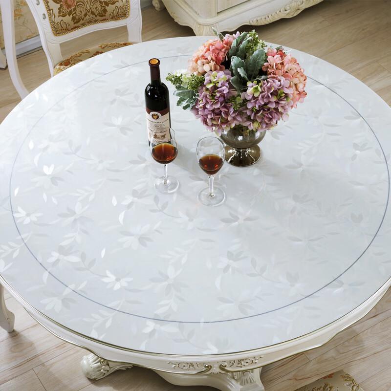 Round Soft Glass Table Protector