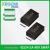 SMD Diode SS54 5A 40V SMA SMB Large Chip Schottky Diode SR540