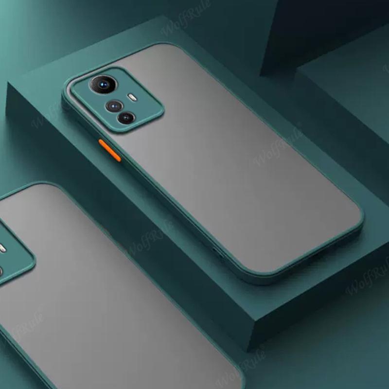 

Чехол-накладка для Redmi Note 12S Xiaomi Redmi Note 12S Capas Новый противоударный задний бампер Матовая полупрозрачная накладка для Redmi Note 12S For Redmi Note 12S