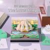Time Piece Calendar 2026 Desk Calendar With Led Light 3D Tear-Away Calendar Paper Carving Art Memo Pad Notepad Gift Christmas
