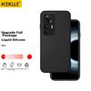 Phone Case for Redmi K50 Pro, Protective Cover for Redmi K50 Pro, Shockproof Ultra-Thin Soft Elegant BlackUpgraded Liquid Silicone