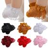 Super Soft Toddler Ruffle Ankle Socks Thin Infant Bow Socks Spring & Summer Princess Dress Socks