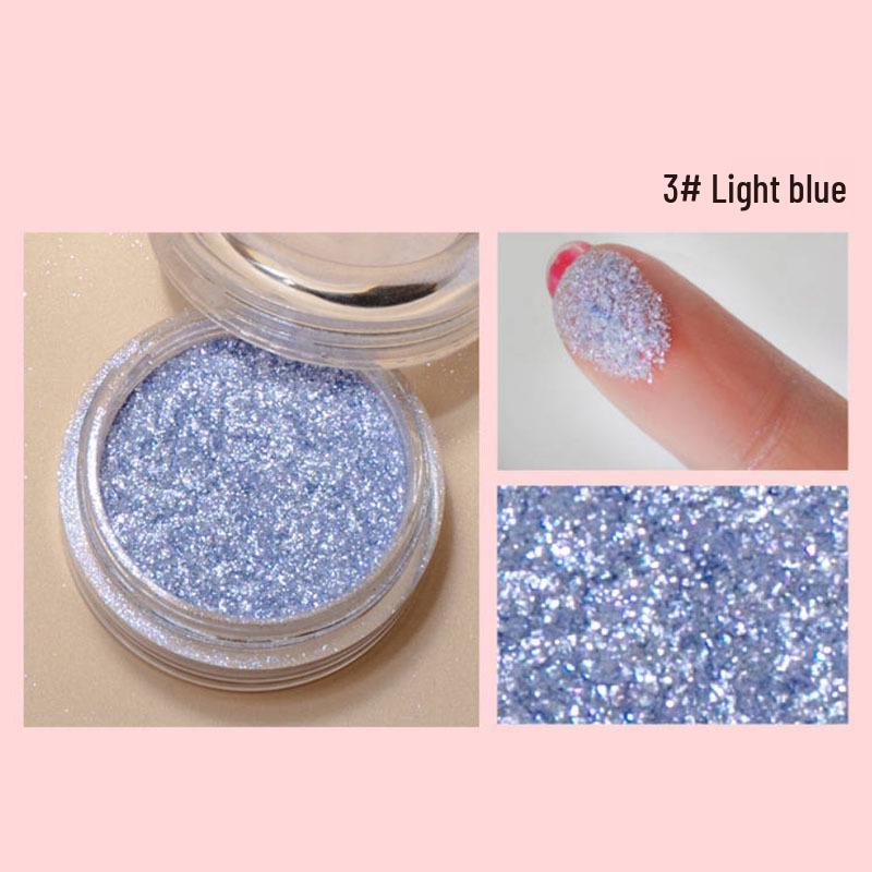 Alpha Professional Eye Shadow: Fine Glitter Powder for Brightening and Children's Stage Performance Highlight Powder