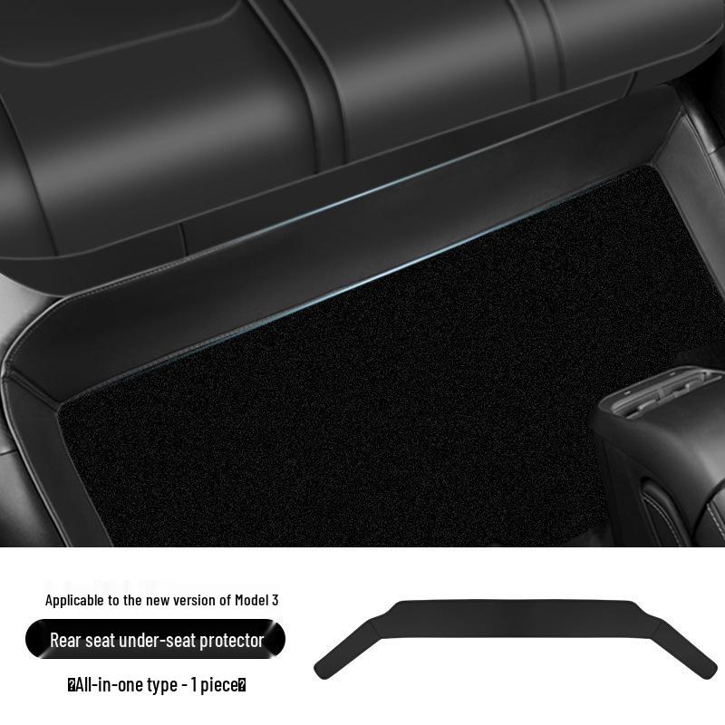 Tesla Model 3/Y/S Door Sill Scuff Plate Leather Protector