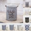 Animal Canvas Sheets Laundry Clothes Basket Folding Storage Box