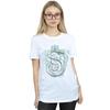 Harry Potter Womens/Ladies Slytherin Serpent Crest Cotton Boyfriend T-Shirt