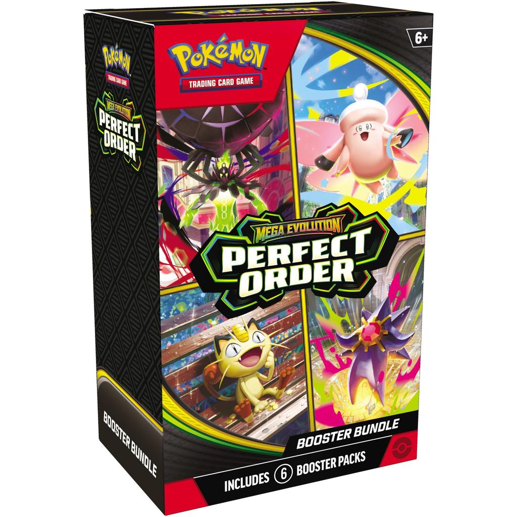 TCG Mega Evolution Booster Bundle: Perfect Order Energy Boost