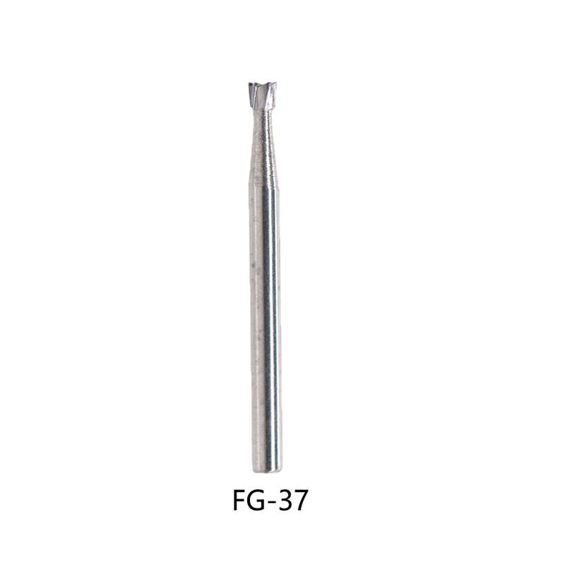 Dental FG Tungsten Steel Carbide Burs Inverted Cone Bur/Fissure Bur High Speed Handpiece Bit FG-37