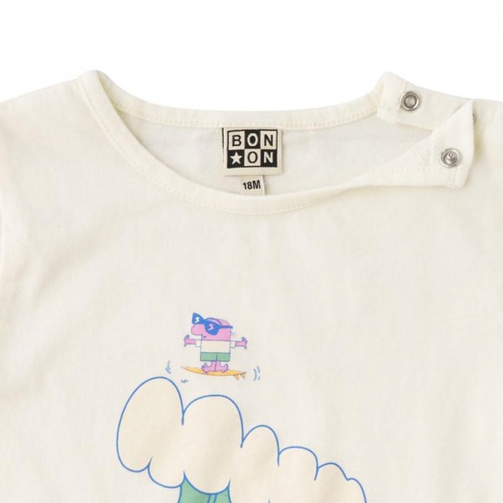 Bonton Baby T shirT 7617T L32 07 Wave