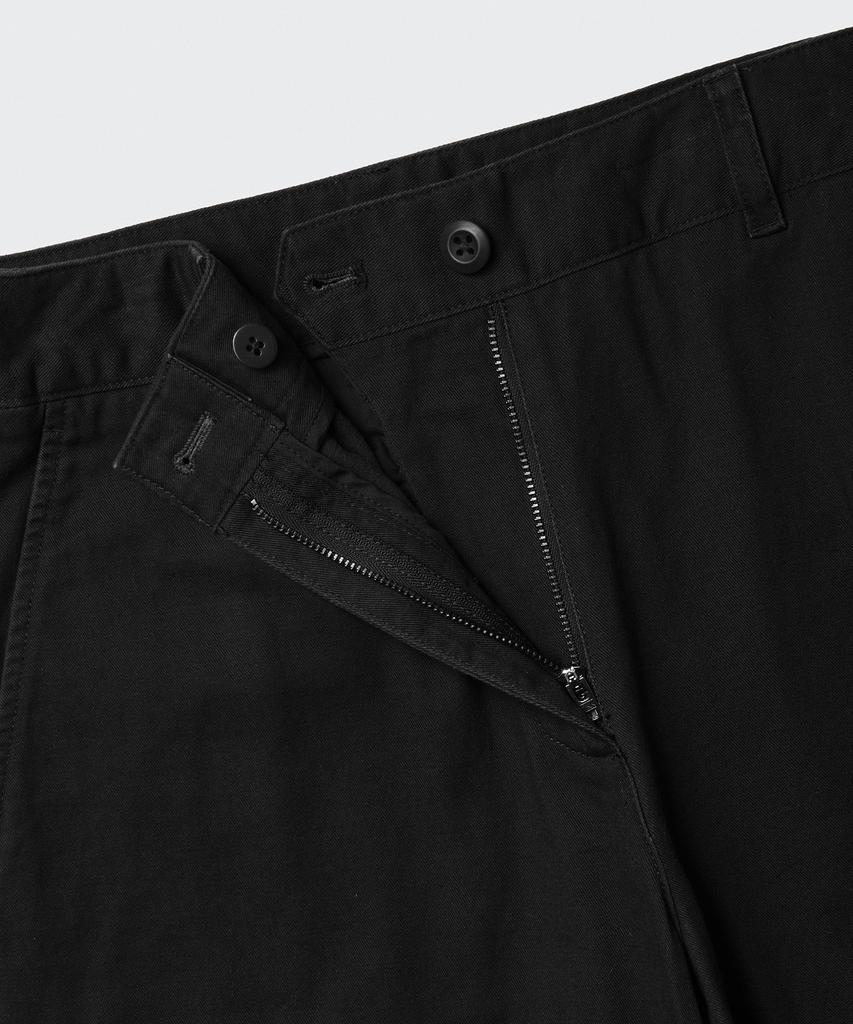 MUSINSA STANDARD WOMAN Women'S Fleece-Lined Wide Cargo Pants [Black]