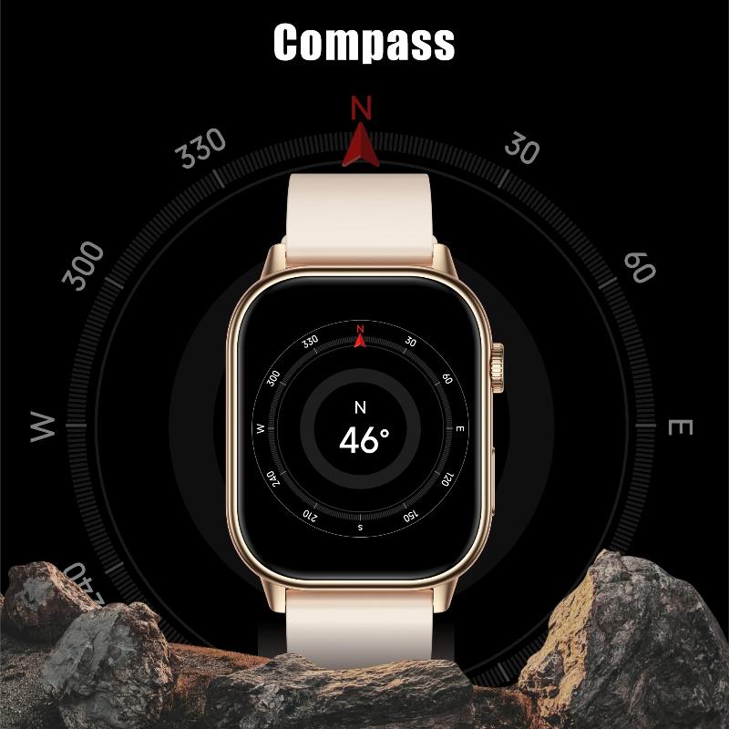 2025 Nové Vojenské Dvoupásmové GNSS GPS Chytré hodinky Kompas 10ATM Vodotěsné Bluetooth Hovor Srdeční tep Sportovní Chytré hodinky Pro Xiaomi