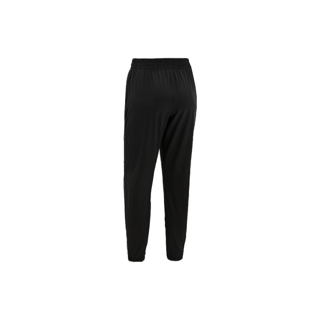 Under Armour Solid Color Elastic Waist Joggers Women Bottoms Black 1368610-001