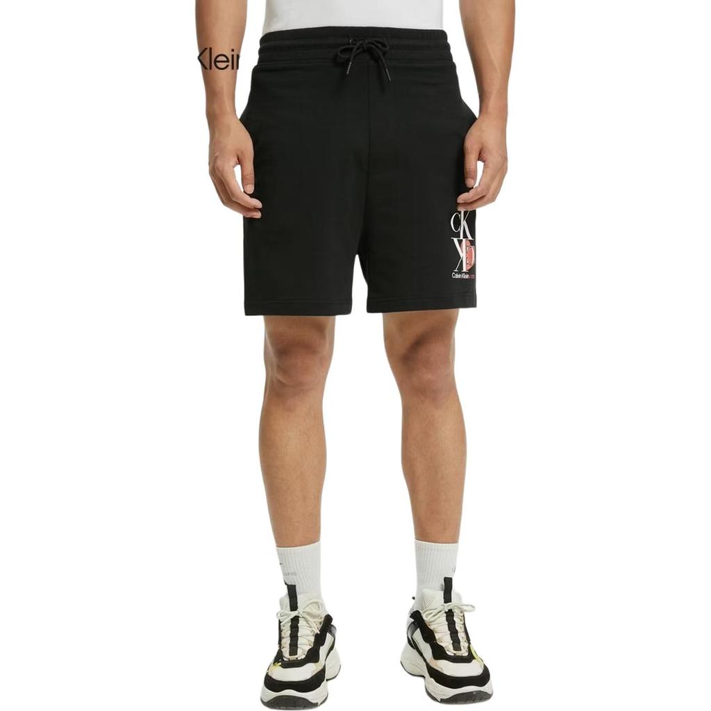 Calvin Klein Unisex Breathable Pure Cotton Casual Shorts Unisex Shorts J400173-BEH