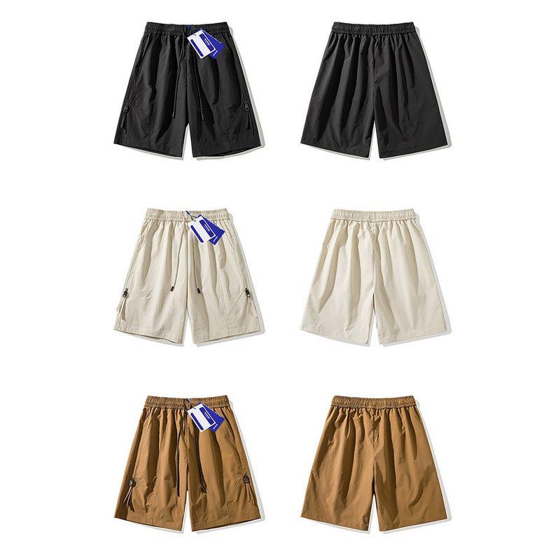 Wassup Ice Silk Quick-Drying Work Shorts Men's Summer Thin Breathable Sports Shorts Trendy Casual Pants