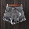 Pantaloncini da Donna Punk Strappati Larghi per Donna Da Indossare Mini Jeans Larghi Denim Stile Coreano XL Abbigliamento Streetwear Economici