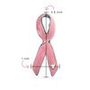 Cancer Awareness Ribbon Brooch Pin Silver Pink Purple Enamel Symbol of Support and Survival Silver Gold Plated Accents Thoughtful Jewelry for One