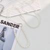 Universelles Handy-Lanyard Lange Crossbody-Halskettenkette Perlen-Handy-Riemen Anti-Verlust-Aufhängeseil für Handyhülle Schlüsselanhänger Anhänger