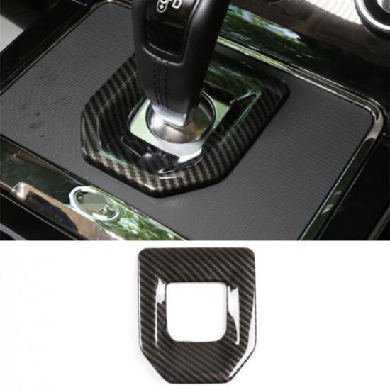 Carbon Fiber ABS Gear Shift Panel Trim For Land Rover Range Rover Evoque -23