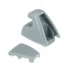 2x Gray Sun Visor Retainer Support Clip For Chevy Silverado 1500 Tahoe 15882854