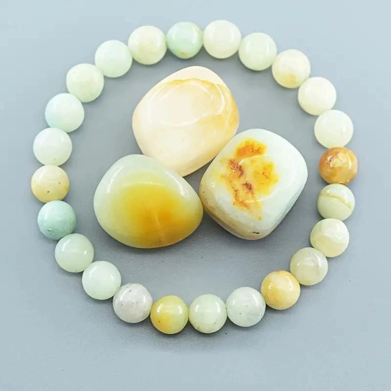 Amethyst Bracelet Crystal Stone Beads for Women Jewelry Accessory