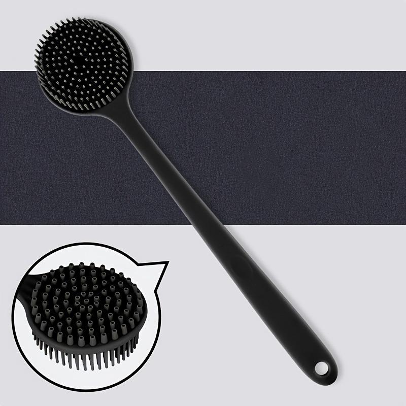 

1PC Silicone Bath Brush Multifunctional Double-sided Massage Brush Bath Rub Back Rub Mud Soft Skin Care Bath Brush Silica Gel
