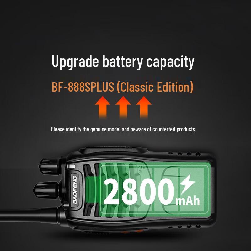 

Baofeng BF-888S Plus High Power Two-Way Radio (CN version)
